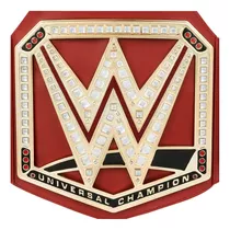 Wwe Cinturón De Título De Juguete Universal 2017 Dorado