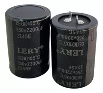 Capacitor Condensador 250v 2200uf 