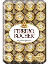 Ferrero Rocher Caja 24 Bombones 300 Gr zetta Bebidas