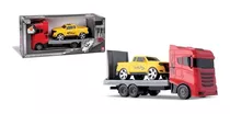 Caminhão Fury Truck Com Pick-up - Orange Toys