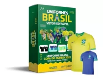 Artes Camisa Brasil Personalizada Copa Do Mundo 2022 Vetor
