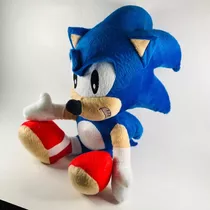 Boneco Pelúcia Sonic Grande 36 Cm Antialérgico