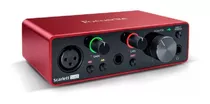 Placa De Sonido Focusrite Scarlett Solo Fervanero