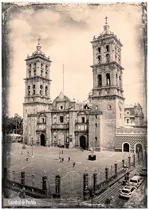 Serie De 9 Tarjetas Postales De Puebla Antigua 