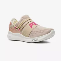 Champion De Mujer Fila Trend 2.0 Raw White-rosa Claro-vino