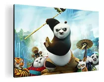 Cuadro Diseño Decorativo Poster Kung Fu Panda 42x30 Mdf