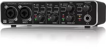 Interface De Audio Behringer Umc 204 Hd Tecnologia Midas