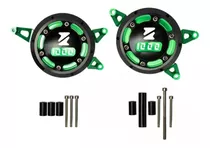 Protetor Motor Z1000 Estrela Kawasaki Verde Slider Lateral Z