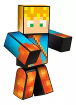 Boneco Articulado Lopers Minecraft Algazarra - 25cm