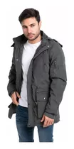 Parka Hombre Gabardina Impermeable Forro Piel C.art. 3108