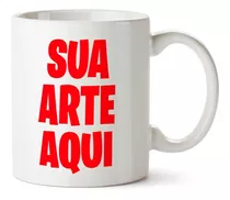 Caneca Com Sua Imagem Arte Porcelana + Caixa Presente Promo