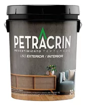 Revestimiento Texturado 30kg Ext / Int Grano Medio Petracrin Color Gris Tormenta