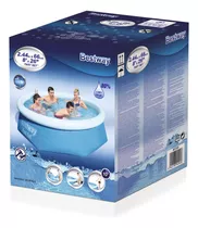 Piscina Inflable Redonda Bestway 244m X 66 Cm 2100 Litros