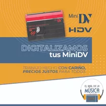 Traspaso Y Digitalización Cintas De Minidv Y Hdv