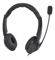 Headset Vinik Vk390 Com Fio Usb Com Microfone Preto