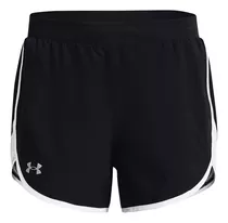 Short Running Ua Fly-by Elite 5'' Negro Mujer