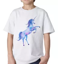 Remera De Niño Unicornio Carrusel Caballito Parque