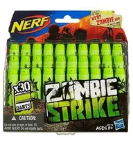 Acessório Refil Nerf Zombie Dardos Zombie C/30 A4570