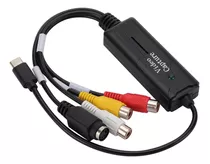 Convertidor De Vhs A Digital Fácil De Tapar A Través Usb