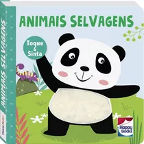 Animais Fofuchos - Toque E Sinta: Animais Selvagens, De Mammoth World. Happy Books Editora Ltda., Capa Dura Em Português, 2022