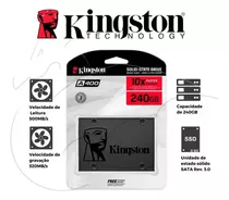 Ssd Kingston 240gb - Sa400s37/240g