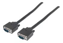 Cable Para Monitor Svga 8mm Manhattan Vga - Vga 1.8 Metros