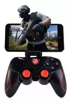 Control Celular Android Bluetooth Gamepad Con Soporte