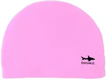 Gorras Natación Modelo Tekno Color Rosa - Escualo Diseño De La Tela Liso Talla Unitalla