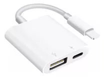 Adaptador Sincronizador Otg iPhone - Usb Y Tipo C