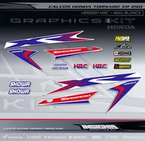 Calcos Honda Tornado Xr 250 - Hrc Version - Insignia Calcos