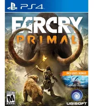 Far Cry Primal  Far Cry Standard Edition Ubisoft Ps4 Físico. Incluye Bonus  Misiones Del Mamut 