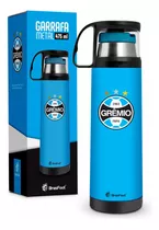 Garrafa Termica Do Gremio Inox Com Caneca 475ml Licenciada