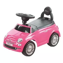 Coche De Empuje Fiat 500 S, Rosa