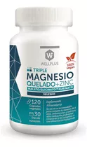 Triple Magnesio Quelado + Zinc Wellplus