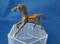 Figura Plástica Cavalo Grafite Forte Apache Gulliver