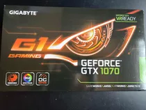 Tarjeta Gráfica Gigabyte Gtx 1070 G1 Gaming 8gb Nvidia