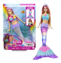 Barbie Fantasy Sereia Luzes Brilhantes