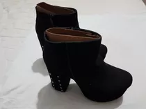 Botas Tachas Caña Corta Gamuza Rufina Pepe Cantero