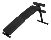 Silla Banca De Musculacion Abdominales Inclinacion Color Negro