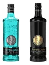 Combo Gin Puerto De Indias Clasico + Black Importado España