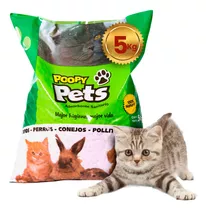 Poopy Pet Pellet Piedras Sanitarias X5 Kg 