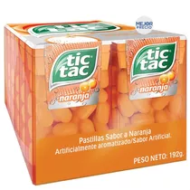 Pastillas Tic Tac Naranja X12 Estuches Caramelos