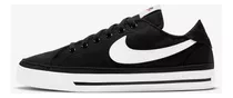 Calzado Para Hombre Nike Court Legacy Canvas Negro