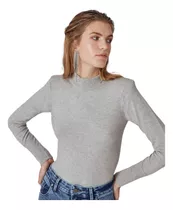 Sweater Delaostia Gris Talle 1 