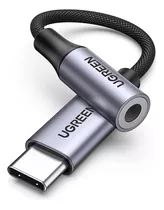 Cable Marca Ugreen Usb Tipo-c A Jack 3.5mm Para Audifonos 