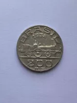Moneda De 200 Reís De Brasil Del Año 1938