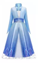 Disfraz Niñas Frozen Elsa Princesa Casaca Vestido 