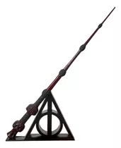 Varinha Das Varinhas + Suporte Reliquias Da Morte Saga Hp