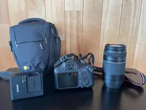 Cámara Canon Eos Rebel T100 Premium Kit