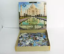 Quebra Cabeça 500 Peças Taj Mahal Completo - Usado